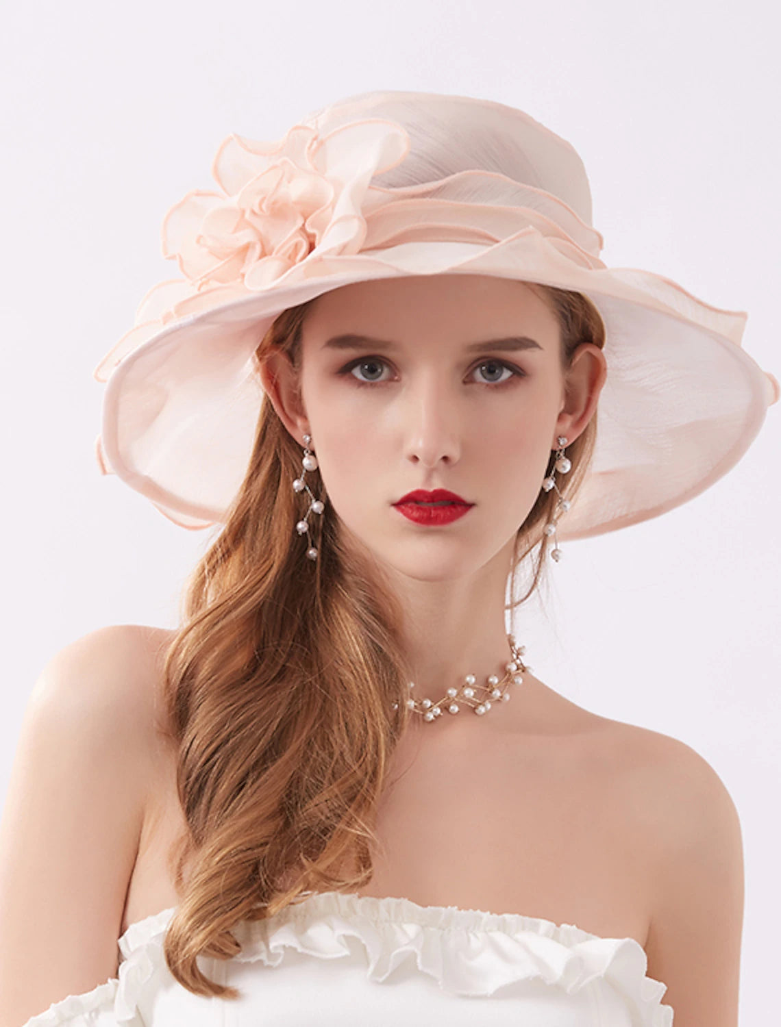 Casual Clothing For Women DingJiDress Hat Tea Party Kentucky Derby Melbourne Cup Wedding With Headpiece Headwea