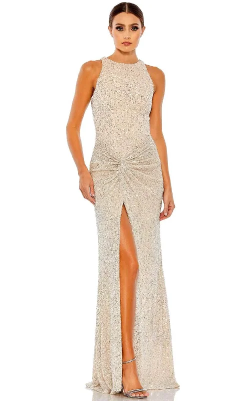 Women's Clothes And Apparel Ieena Duggal 42025 - Sequined Sleeveless Evening Gown