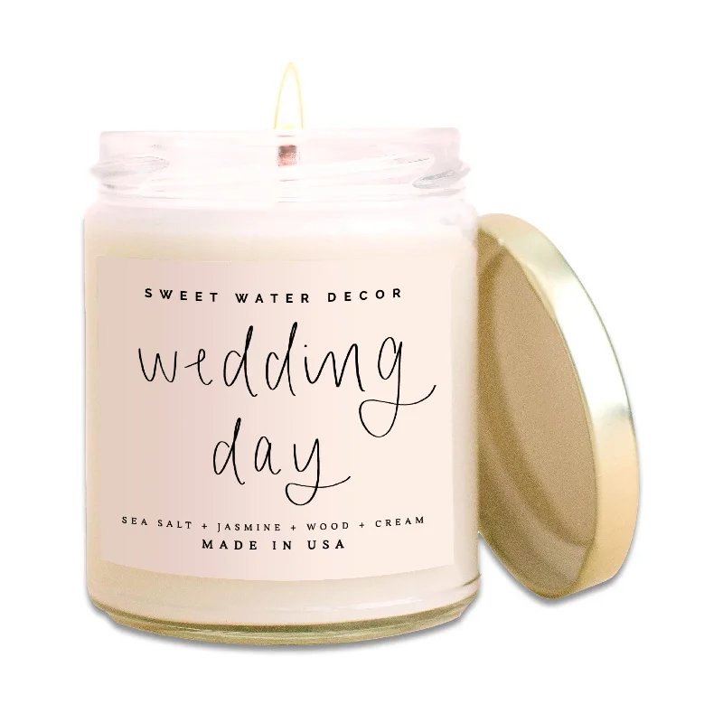 Women's Plus-Size Garments Wedding Day Soy Candle