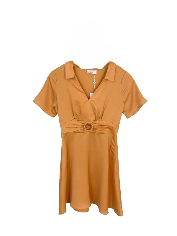 Women's Stylish Professional Apparel Jess Mini Dress In Apricot