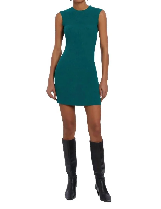 Women's Athleisure Apparel Adara Mini Dress In Jewel