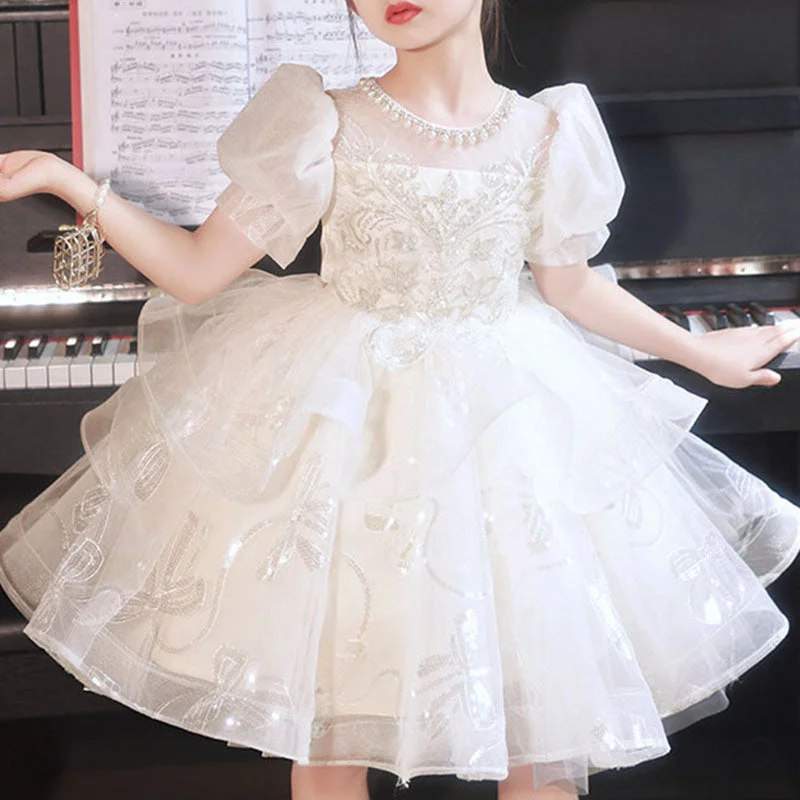 Women's Night-Out Clothes Lace Wedding Dress High-End Birthday Party Princess Dress