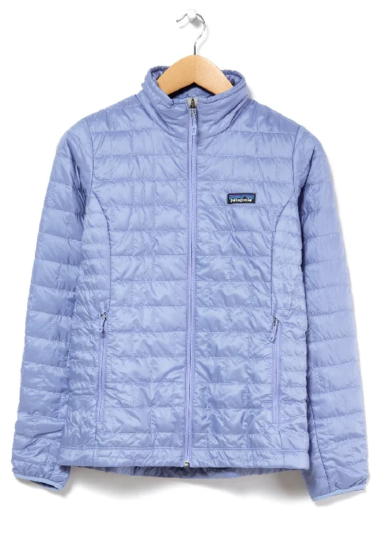 Women's Clothing For Outdoor Events Patagonia Nano Puff Women's Insulated Jacket - Light Current Blue