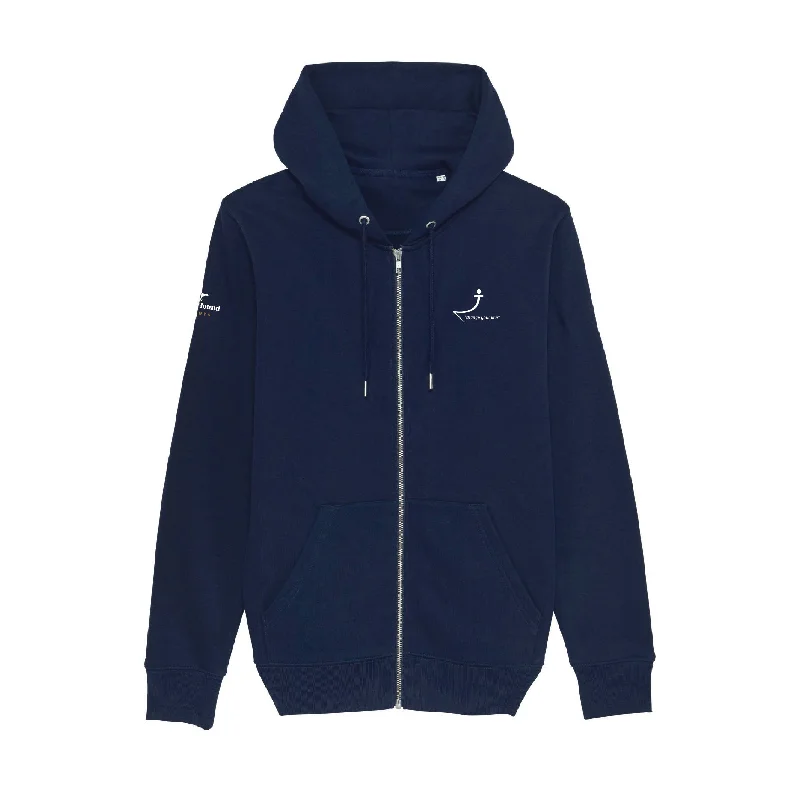 Vintage Clothing For Women Power of Polo Navy Zip Hoodie