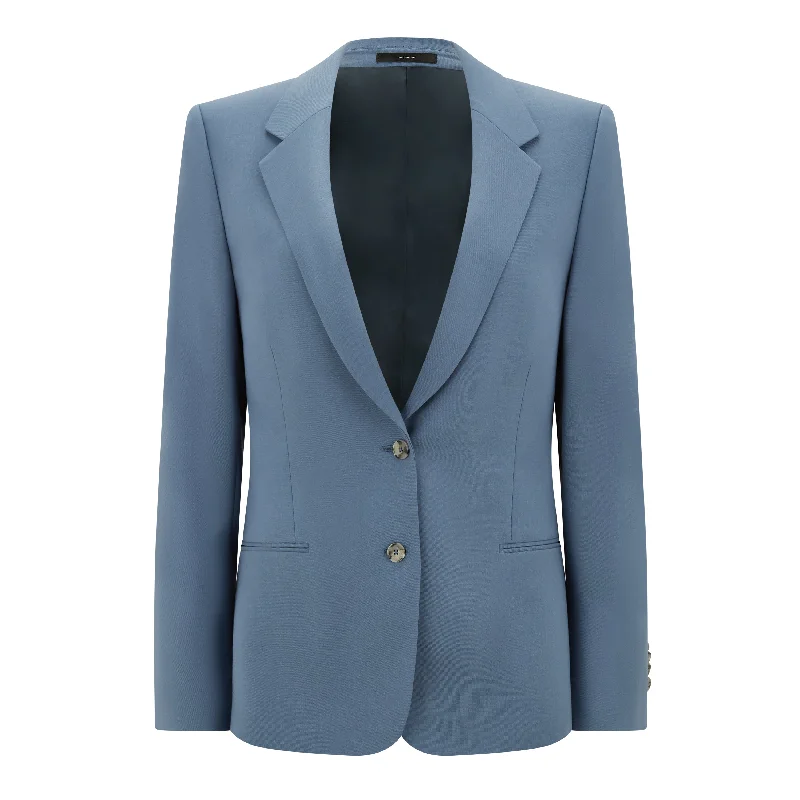 Women's Relaxed Clothes Tailored Wool Jacket