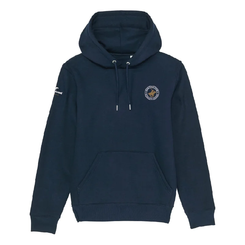 Women's Clothes For Outdoor Events Ham Polo Navy Hoodie