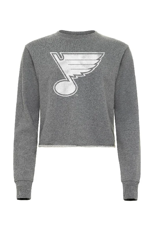 Women's Evening Outfit ST. LOUIS BLUES SPORTIQE LADIES KACEY CREW - GREY