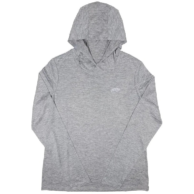 Women's Clothes For The Office "Easy Breezy" Heather Grey Hoody