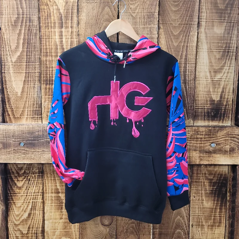 Comfortable Women's Clothing HG FLORAL HOODIE ONLY