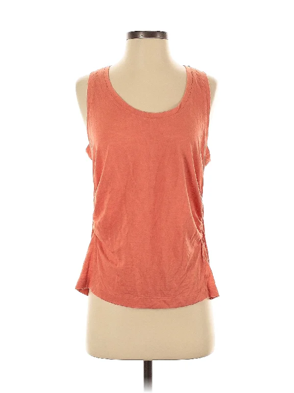 Women's Chic Outerwear Outfit Sleeveless T Shirt