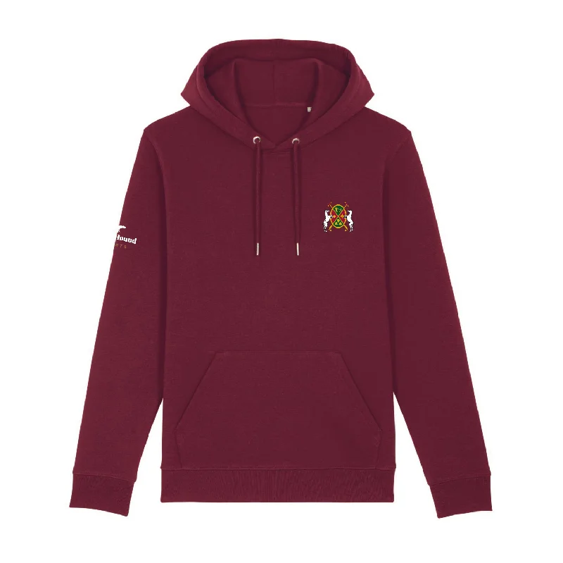 Fashionable Women's Clothes Polo Club de Chantilly Burgundy Hoodie