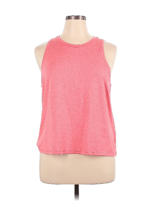 Women's Plus-Size Clothes Sleeveless T Shirt