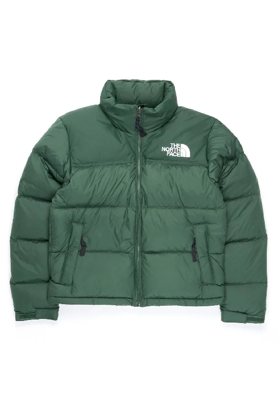 Women's Chic Outfit The North Face 1996 Retro Nuptse Women's Jacket - Pine Needle