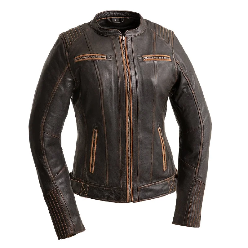 Casual Clothing For Women Electra - Women's Motorcycle Leather Jacket