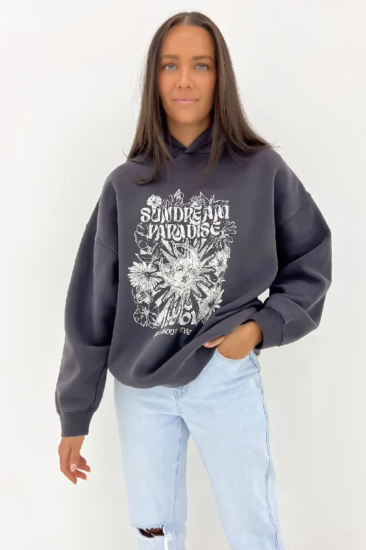 Women's Vintage Attire Sundream Hoody Washed Black