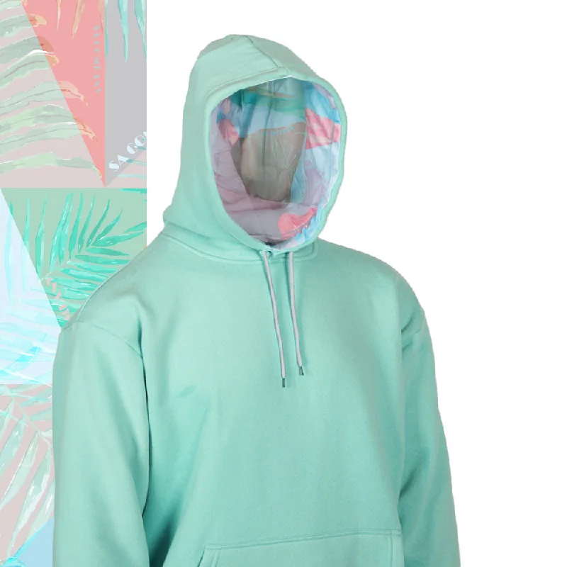 Women's Office Clothing Classic Lined Hoodie | Miami Daze | Mint