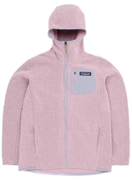 Women's Professional Outfit Patagonia Women's R1 Air Full-Zip Hoody - Milkweed Mauve