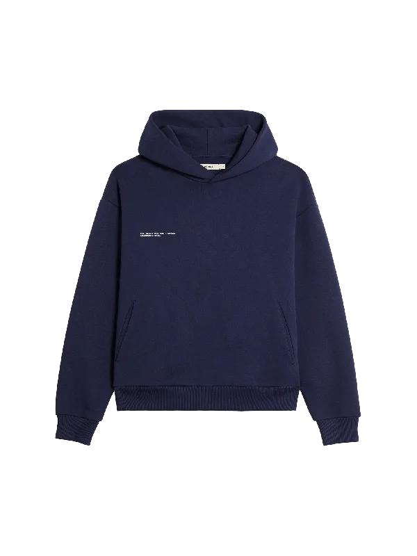 Charming Women's Holiday Apparel Womens 365 Heavyweight Hoodie—navy blue