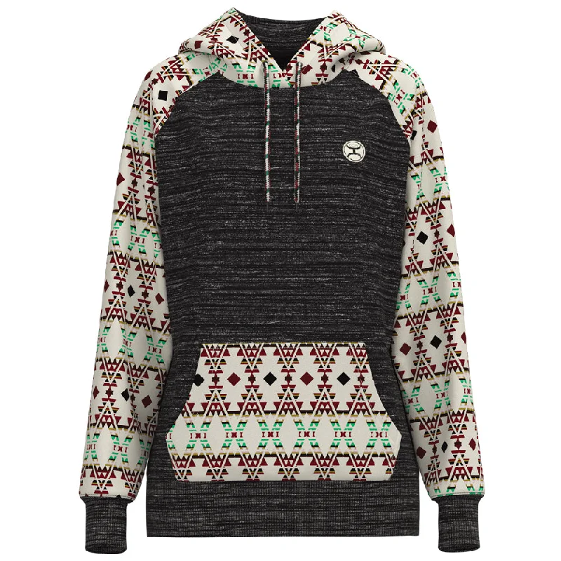 Women's Everyday Garments "Summit" Charcoal/Aztec Hoody