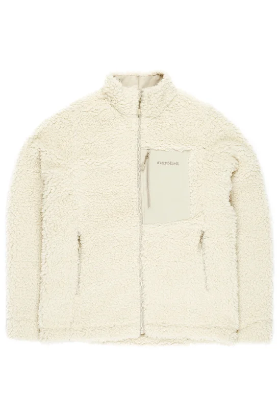 Women's Clothes For Work Events Montbell Women's Climaplus Shearling Jacket - Ivory