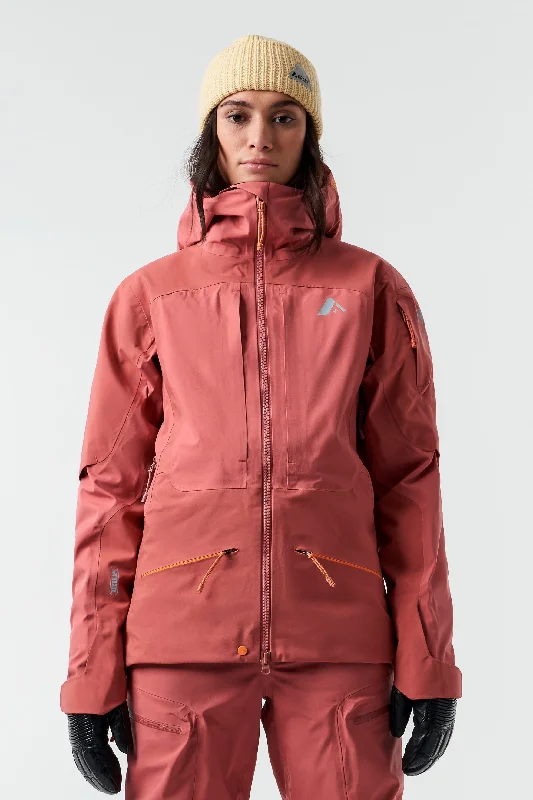 Comfortable Garments For Women Women's MTN-X Boulder 3L Hybrid Jacket-Sockeye