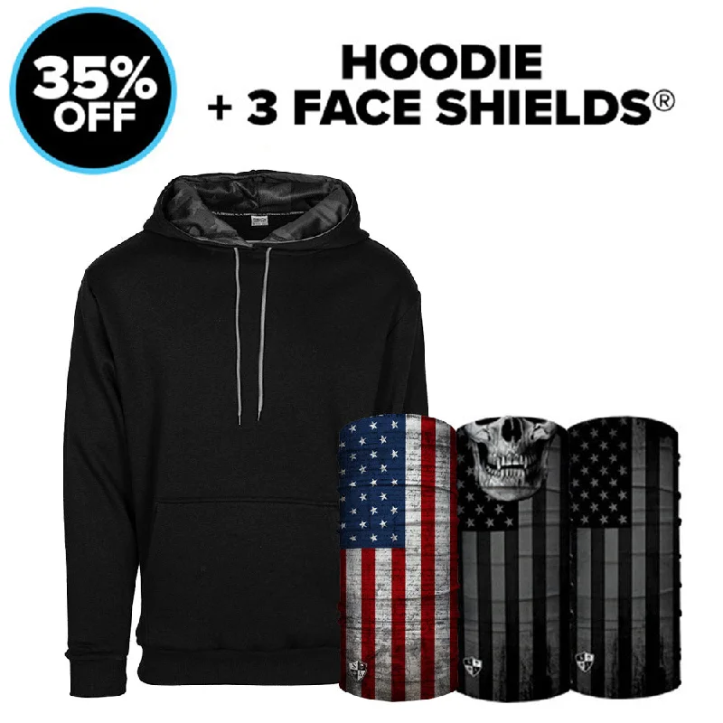 Women's Casual Outfit Hoodie + 3 Face Shields®