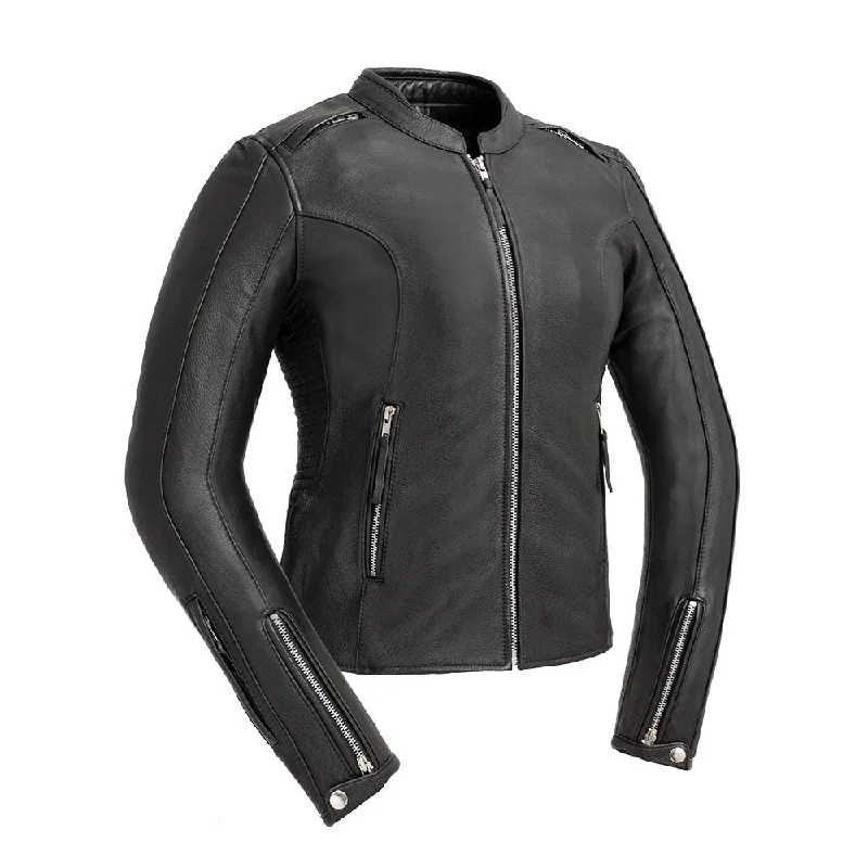 Women's Versatile Apparel Cyclone - Women's Motorcycle Leather Jacket