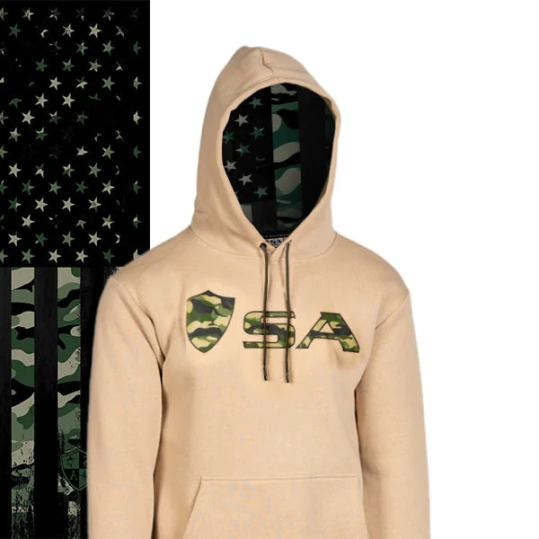 Women's Resort Attire Classic Lined Hoodie | Patriot Military Camo