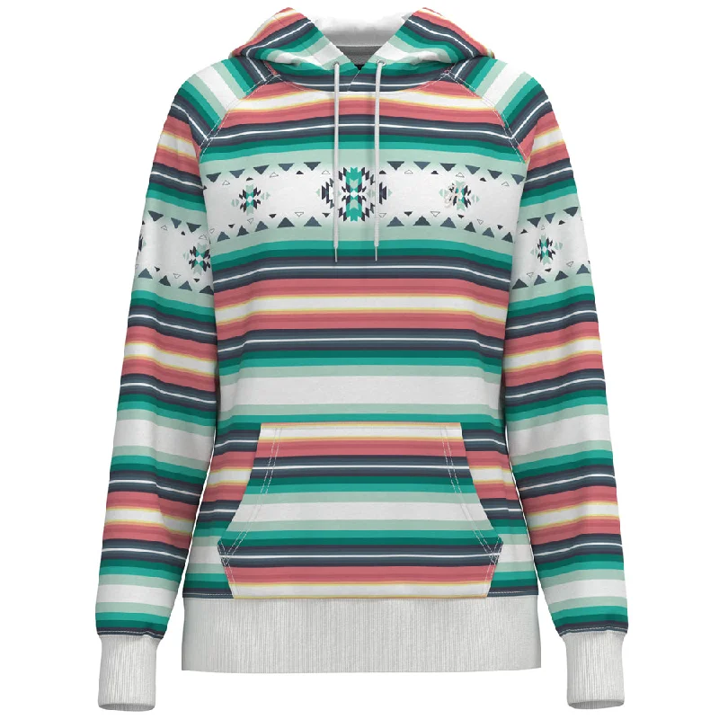 Women's Resort Apparel "Mesa" Serape Pattern Hoody