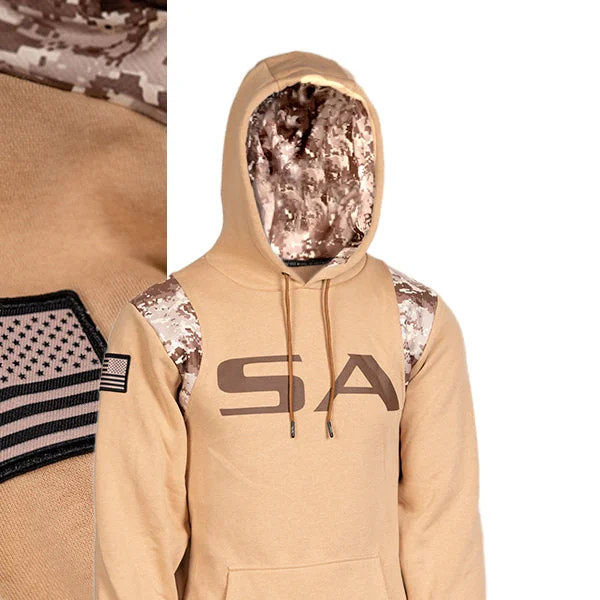 Women's Comfortable Apparel Honor Lined Hoodie | Desert Digi Camo | SA