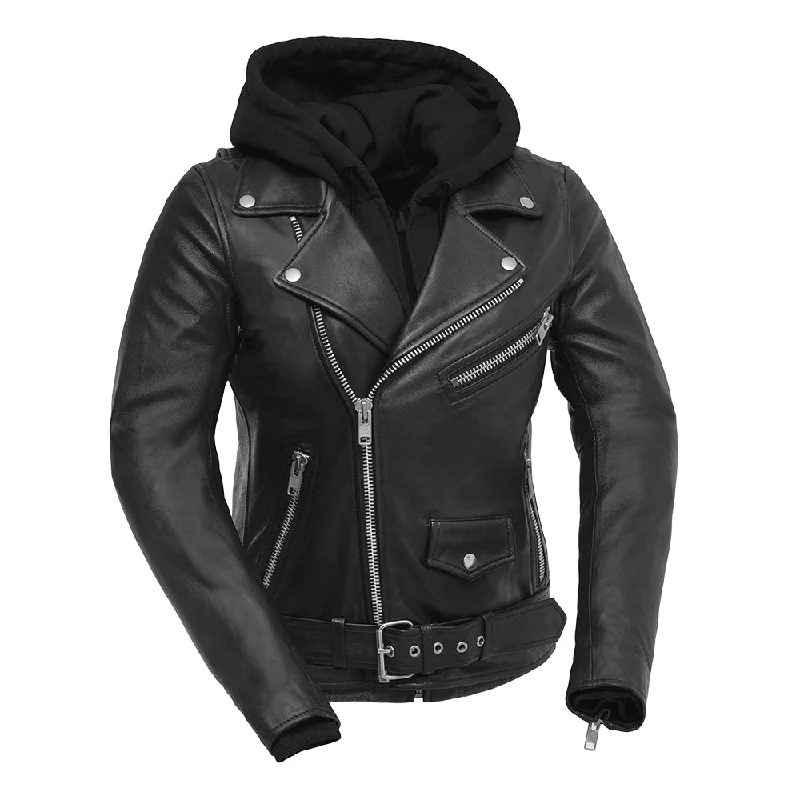 Luxury Women's Clothing Ryman - Women's Motorcycle Leather Jacket