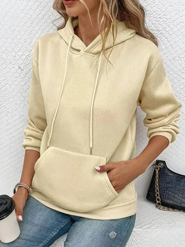 Women's Vacation Outfit Casual Solid Women Hoodie