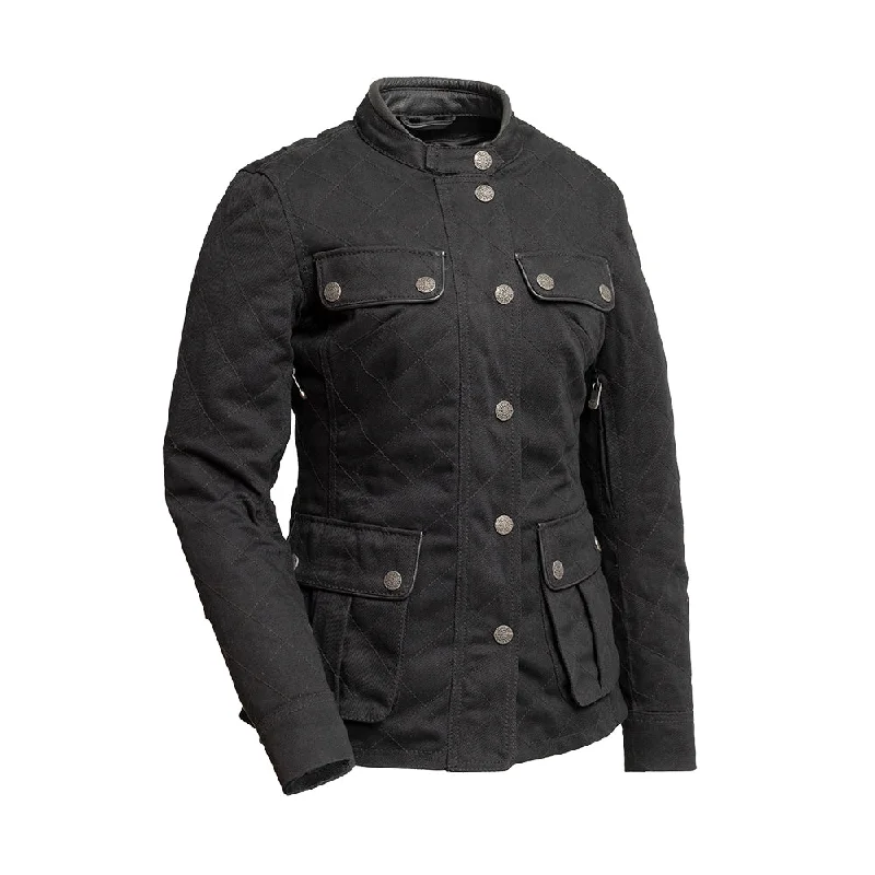 Women's Functional Apparel For Outdoor Activities Outcast - Women's Twill Motorcycle Jacket