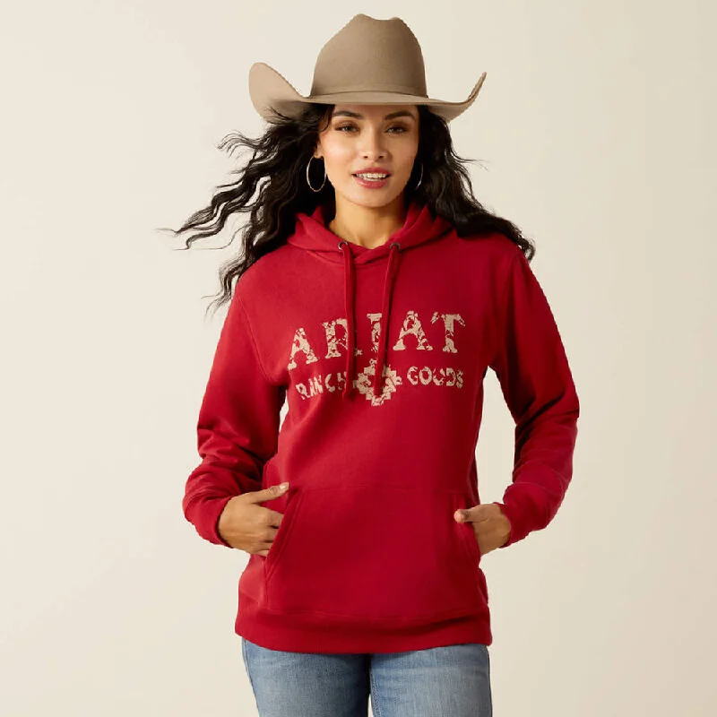 Women's Clothes For Work Events Ariat 10052410 Women's Ranch Goods Hoodie Sweatshirt