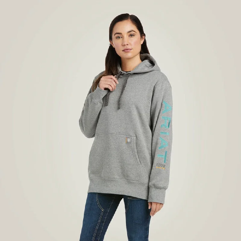 Sustainable Women's Clothes Ariat P22978 Women's Rebar Graphic Hoodie