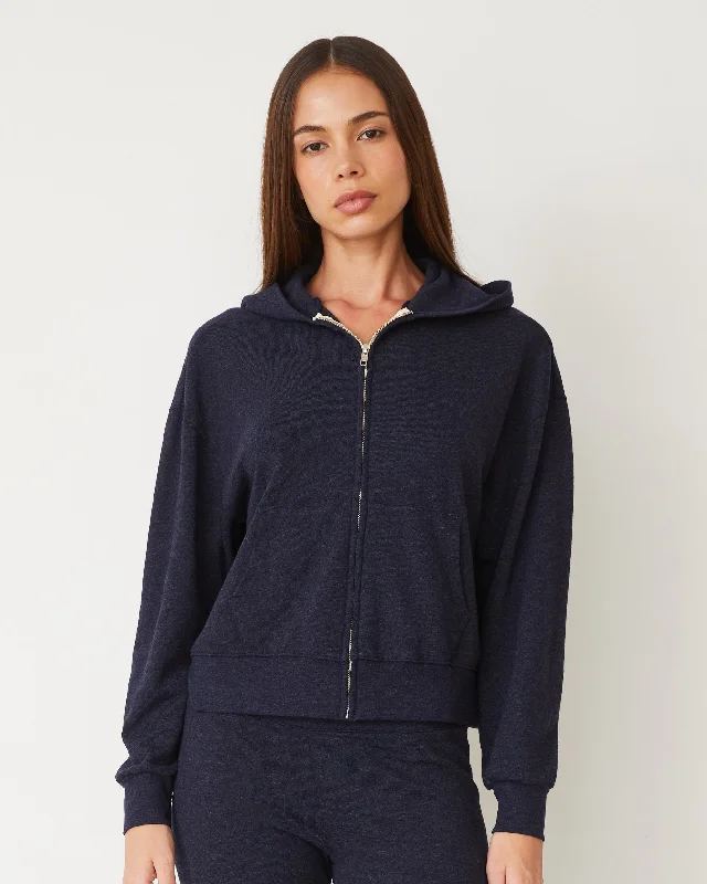 Timeless Women's Apparel Original Fleece Zip Up Hoody