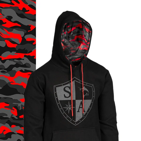 Women's Festive Attire Classic Lined Hoodie | Fire Military Camo